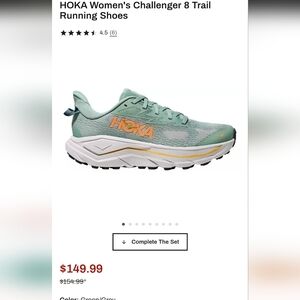 NWB WOMEN'S HOKA CHALLENGER 8